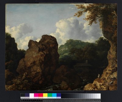 挪威风景，1656年 作者 阿拉特·范·埃弗丁根