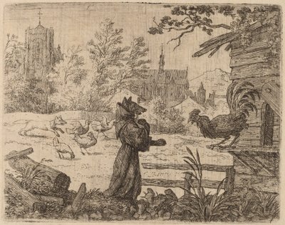 雷纳德伪装成僧侣，大概在1645-1656年。 作者 阿拉特·范·埃弗丁根