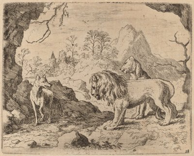 雷纳德承诺揭开隐藏的宝藏，大概在1645-1656年。 作者 阿拉特·范·埃弗丁根
