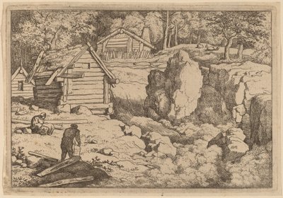 木匠，可能约1645-1656年。 作者 阿拉特·范·埃弗丁根