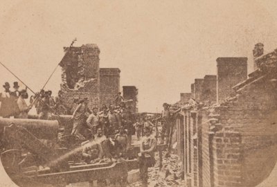 萨姆特堡的撤离，1861年4月，1861年4月。 作者 阿尔玛 A.佩洛特。
