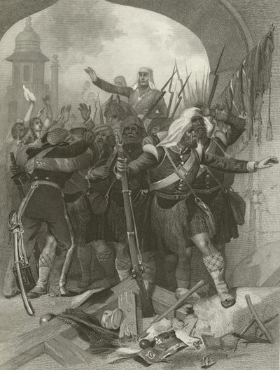 1857年亨利哈夫洛克爵士对拉克瑙的救济 作者 阿隆佐·查佩尔