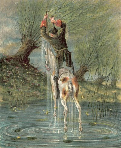 男爵蒙克豪森冒险（chromolitho） 作者 阿方斯·阿道夫·比哈德