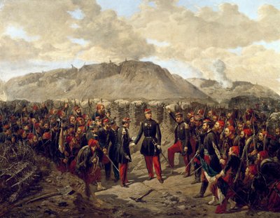克里米亚战争（1853-1856 年）：帕特里斯-麦克马洪元帅与马拉科夫的祖阿夫军团 作者 阿尔方斯·安托万·阿约