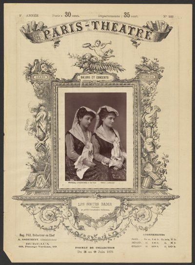 巴黎剧院：Les Soeurs Badia 作者 阿尔方斯·J·李伯特