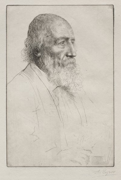 阿尔弗雷德-丁尼生 作者 阿方斯·莱格罗斯（Alphonse Legros）