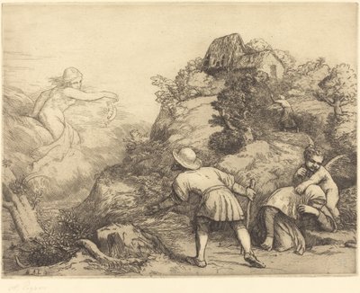 农民与财富的寓言》（Le paysan et la fortune：寓言故事 作者 阿方斯·莱格罗斯（Alphonse Legros）