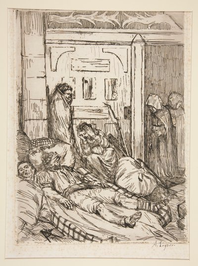 救护车 作者 阿方斯·莱格罗斯（Alphonse Legros）