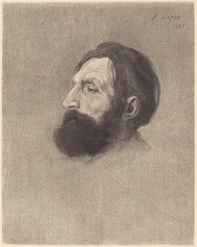 奥古斯特-罗丹。 作者 阿方斯·莱格罗斯（Alphonse Legros）