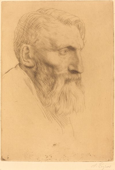 奥古斯特-罗丹 作者 阿方斯·莱格罗斯（Alphonse Legros）