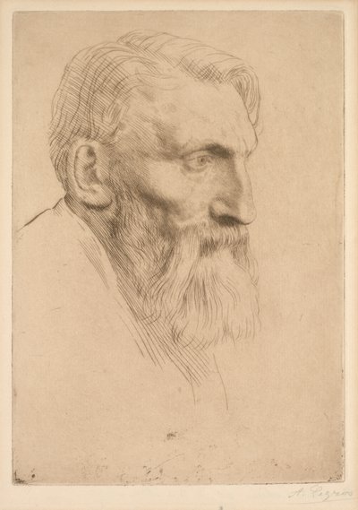 奥古斯特-罗丹 作者 阿方斯·莱格罗斯（Alphonse Legros）