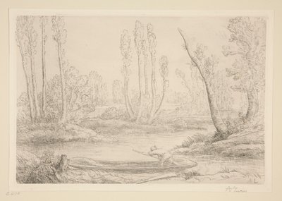 索姆河岸 作者 阿方斯·莱格罗斯（Alphonse Legros）