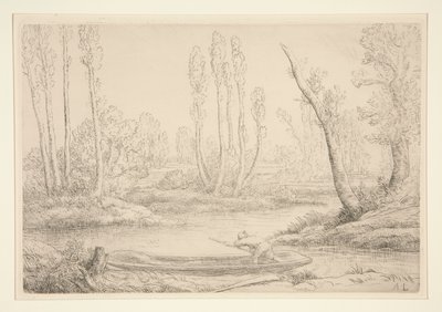 附近的索姆河畔 作者 阿方斯·莱格罗斯（Alphonse Legros）