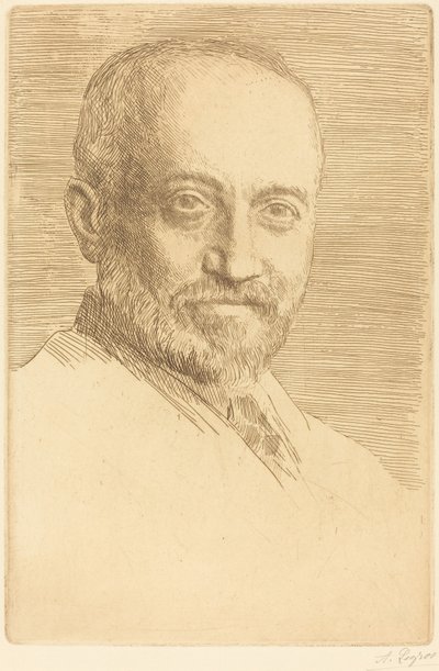 C.J. Knowles，第二盘 作者 阿方斯·莱格罗斯（Alphonse Legros）
