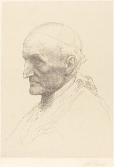 红衣主教曼宁，第2板 作者 阿方斯·莱格罗斯（Alphonse Legros）
