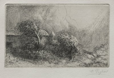 Chailli：暴风雪结束后的愤怒。 作者 阿方斯·莱格罗斯（Alphonse Legros）
