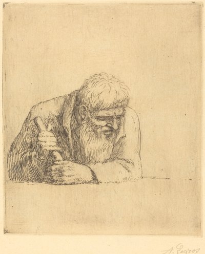 好奇的人 作者 阿方斯·莱格罗斯（Alphonse Legros）