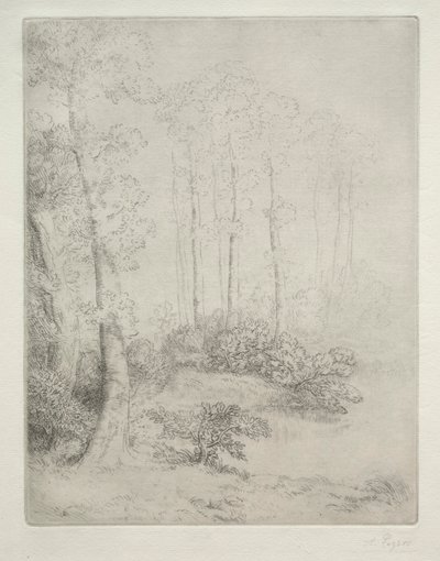 水的边缘Au Bord de LEau。 作者 阿方斯·莱格罗斯（Alphonse Legros）