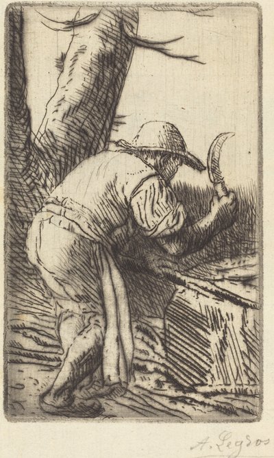 割捆机 作者 阿方斯·莱格罗斯（Alphonse Legros）
