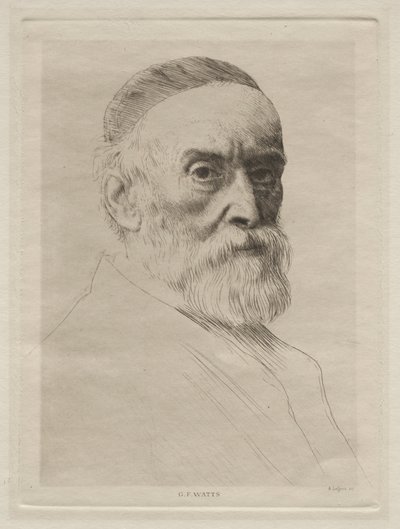 GF瓦特。 作者 阿方斯·莱格罗斯（Alphonse Legros）
