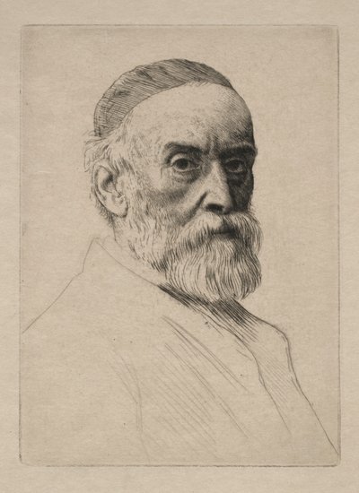 乔治·弗雷德里克·沃茨。 作者 阿方斯·莱格罗斯（Alphonse Legros）