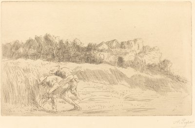 收获者 Les moissoneurs. 作者 阿方斯·莱格罗斯（Alphonse Legros）