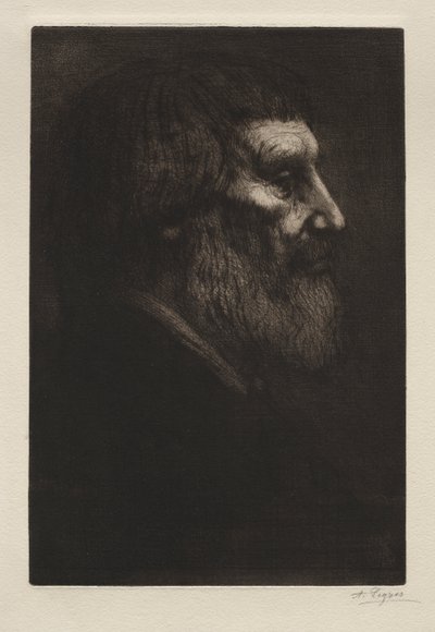 人头 作者 阿方斯·莱格罗斯（Alphonse Legros）