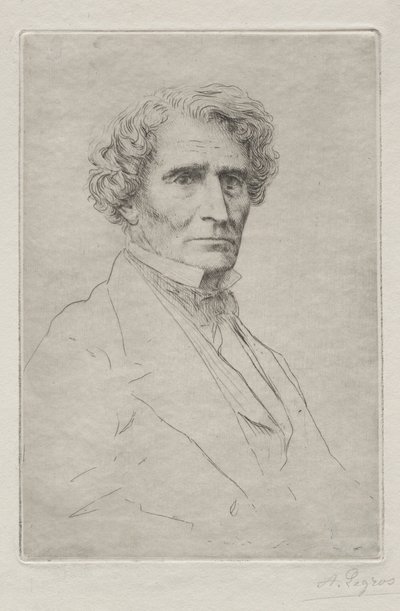 埃克托-柏辽兹 作者 阿方斯·莱格罗斯（Alphonse Legros）
