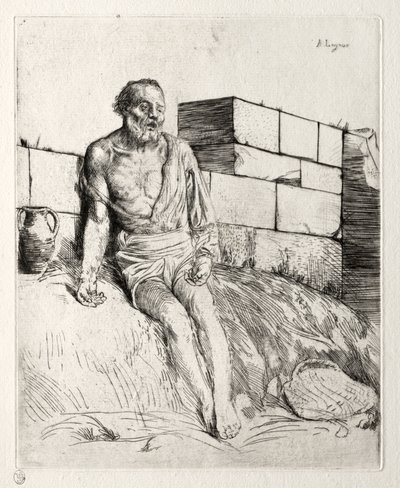 工作（第一版） 作者 阿方斯·莱格罗斯（Alphonse Legros）