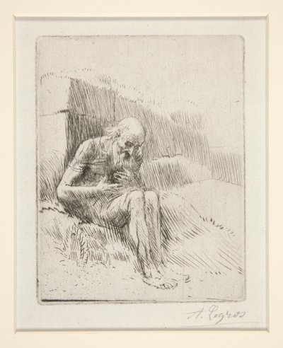工作 作者 阿方斯·莱格罗斯（Alphonse Legros）