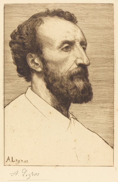 朱尔斯-达鲁，第二盘。 作者 阿方斯·莱格罗斯（Alphonse Legros）