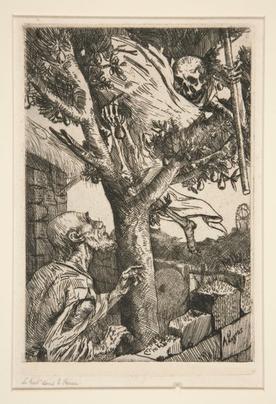 梨树之死 作者 阿方斯·莱格罗斯（Alphonse Legros）
