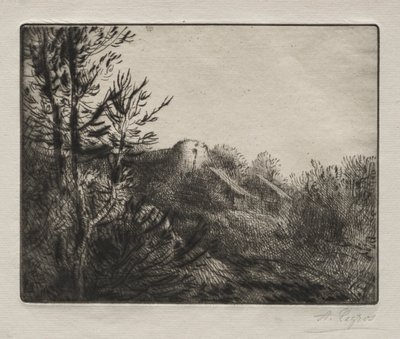 La ferme de valoux 作者 阿方斯·莱格罗斯（Alphonse Legros）