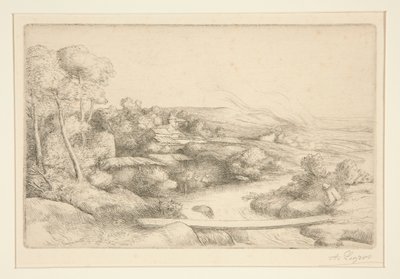 人行天桥 作者 阿方斯·莱格罗斯（Alphonse Legros）