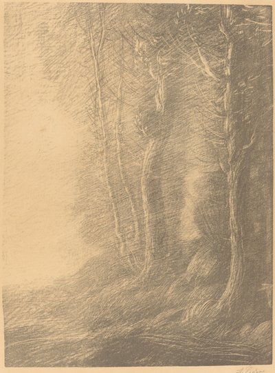 景观 作者 阿方斯·莱格罗斯（Alphonse Legros）