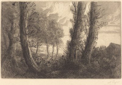 景观 作者 阿方斯·莱格罗斯（Alphonse Legros）
