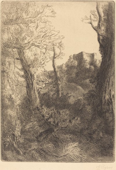 景观 作者 阿方斯·莱格罗斯（Alphonse Legros）