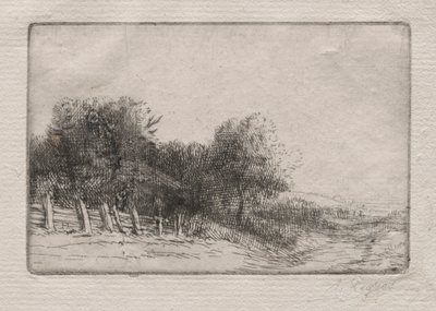 景观（Un Paysage） 作者 阿方斯·莱格罗斯（Alphonse Legros）