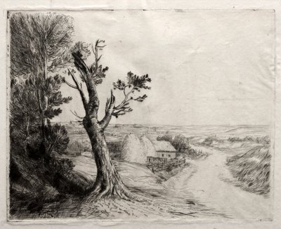 草垛景观 作者 阿方斯·莱格罗斯（Alphonse Legros）