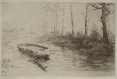 运河：晨曦效应 作者 阿方斯·莱格罗斯（Alphonse Legros）