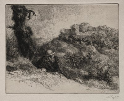复仇者城堡 作者 阿方斯·莱格罗斯（Alphonse Legros）
