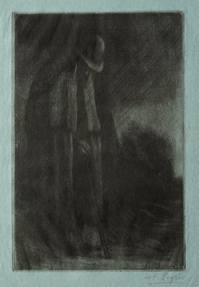阿布里的旅行者 作者 阿方斯·莱格罗斯（Alphonse Legros）
