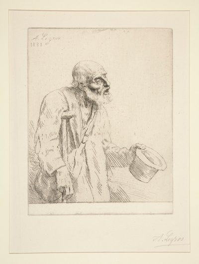 乞丐（乞丐） 作者 阿方斯·莱格罗斯（Alphonse Legros）