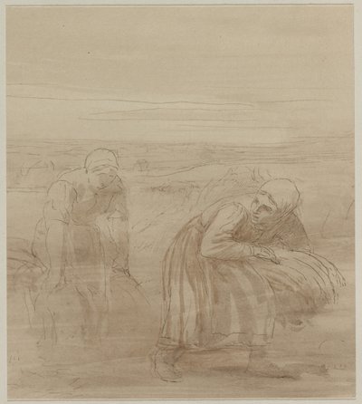 拾穗者 作者 阿方斯·莱格罗斯（Alphonse Legros）