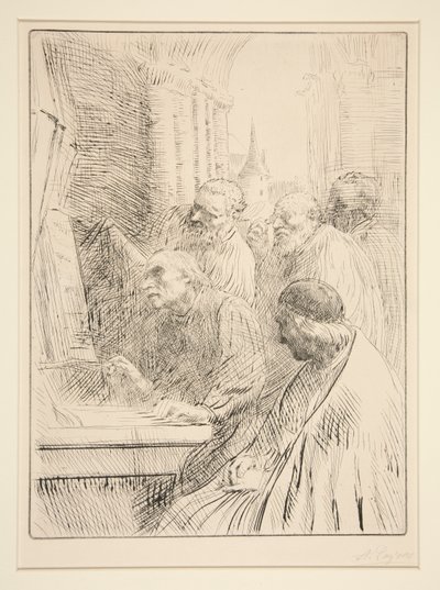 Les Moines a L 作者 阿方斯·莱格罗斯（Alphonse Legros）