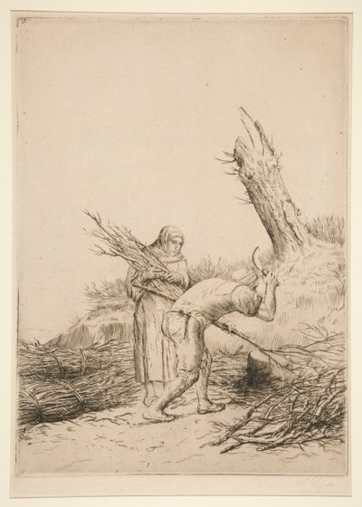 树枝制造者 作者 阿方斯·莱格罗斯（Alphonse Legros）