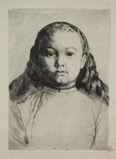 小玛丽 作者 阿方斯·莱格罗斯（Alphonse Legros）