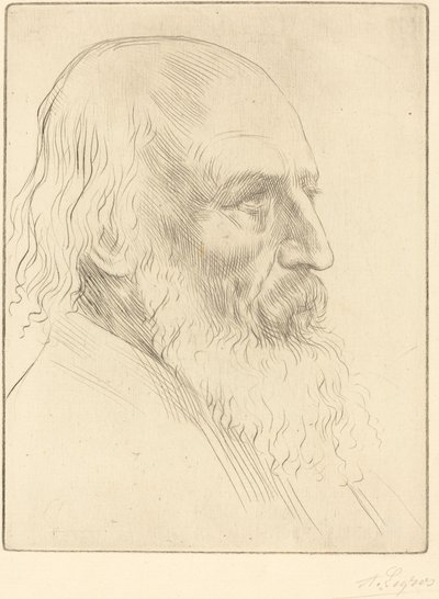 A.丁尼生勋爵，第三盘 作者 阿方斯·莱格罗斯（Alphonse Legros）