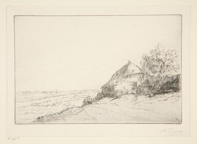 Masure sur la Colline 作者 阿方斯·莱格罗斯（Alphonse Legros）