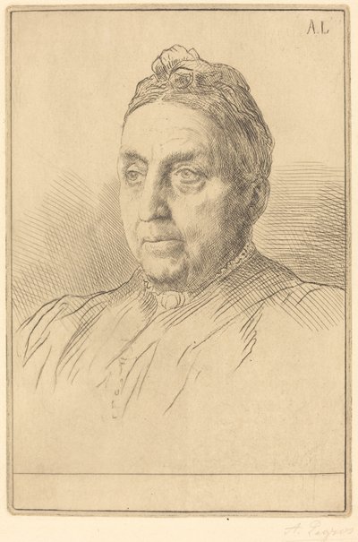 坎普夫人，第四盘 作者 阿方斯·莱格罗斯（Alphonse Legros）